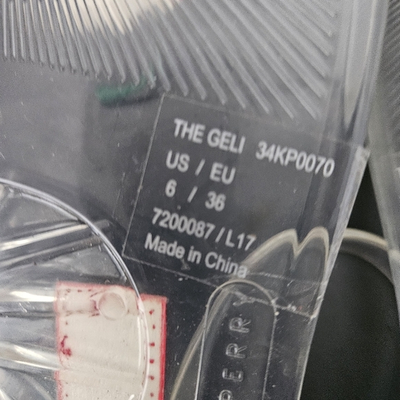 Katy Perry Clear Jelly Geli Cherry Flip Flops Sandals Shoes Pvc Sz 6 US - Picture 6 of 9